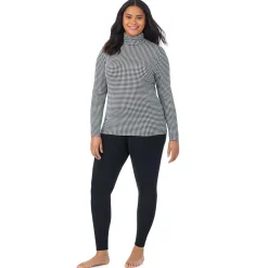 Best Softwear With Stretch Long Sleeve Turtleneck PLUS Women Plus Size|Long Sleeves