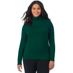 Best Softwear With Stretch Long Sleeve Turtleneck PLUS Women Plus Size|Long Sleeves