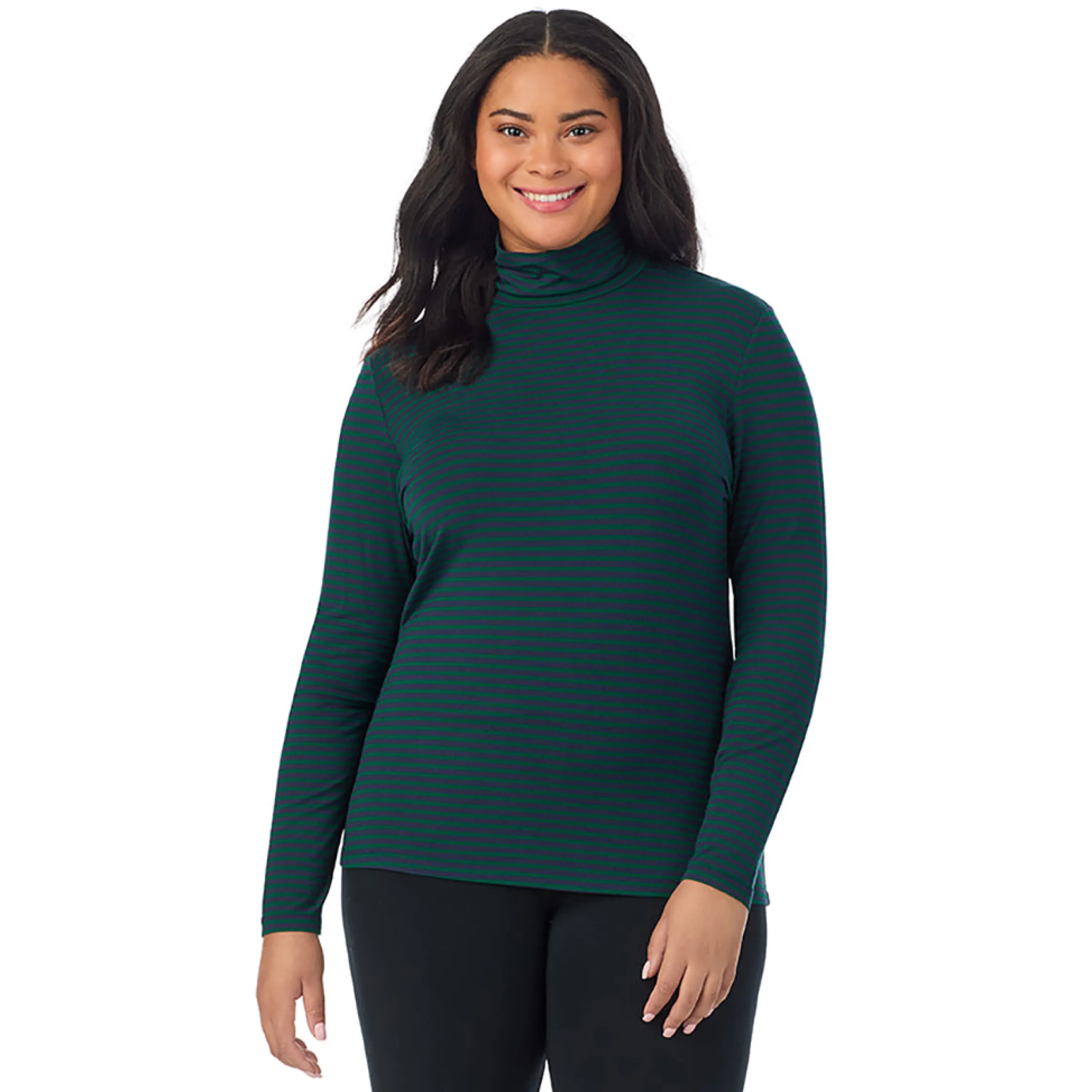 Best Softwear With Stretch Long Sleeve Turtleneck PLUS Women Plus Size|Long Sleeves