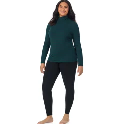 Best Softwear With Stretch Long Sleeve Turtleneck PLUS Women Plus Size|Long Sleeves