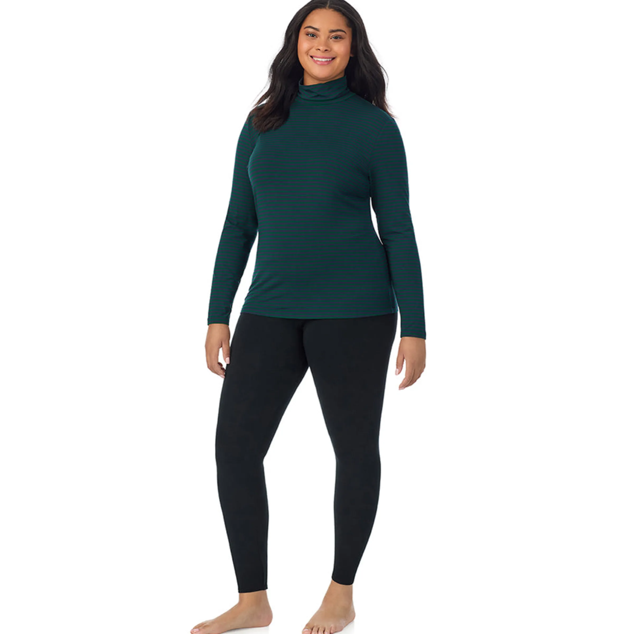 Best Softwear With Stretch Long Sleeve Turtleneck PLUS Women Plus Size|Long Sleeves