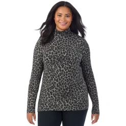 Best Softwear With Stretch Long Sleeve Turtleneck PLUS Women Plus Size|Long Sleeves