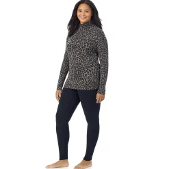 Best Softwear With Stretch Long Sleeve Turtleneck PLUS Women Plus Size|Long Sleeves