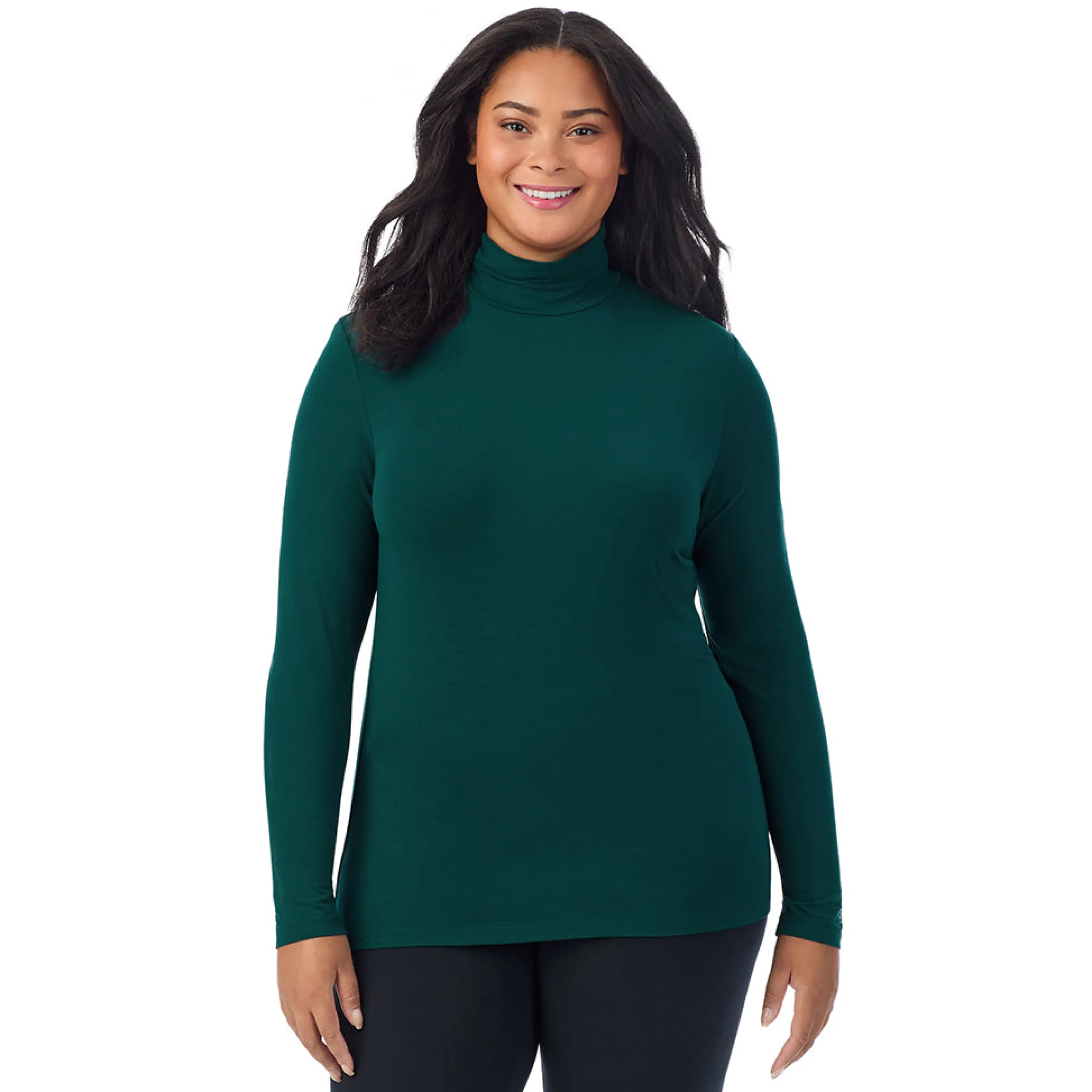 Best Softwear With Stretch Long Sleeve Turtleneck PLUS Women Plus Size|Long Sleeves