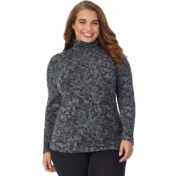 Best Softwear With Stretch Long Sleeve Turtleneck PLUS Women Plus Size|Long Sleeves
