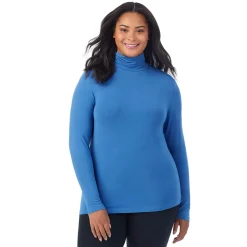 Best Softwear With Stretch Long Sleeve Turtleneck PLUS Women Plus Size|Long Sleeves