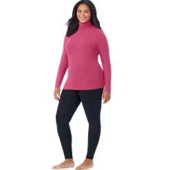Best Softwear With Stretch Long Sleeve Turtleneck PLUS Women Plus Size|Long Sleeves