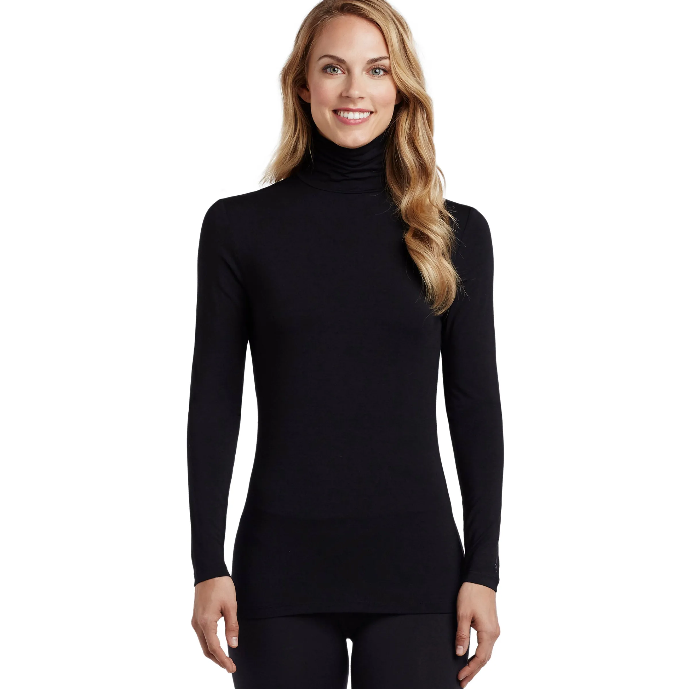 Outlet Softwear With Stretch Long Sleeve Turtleneck Women Long Sleeves