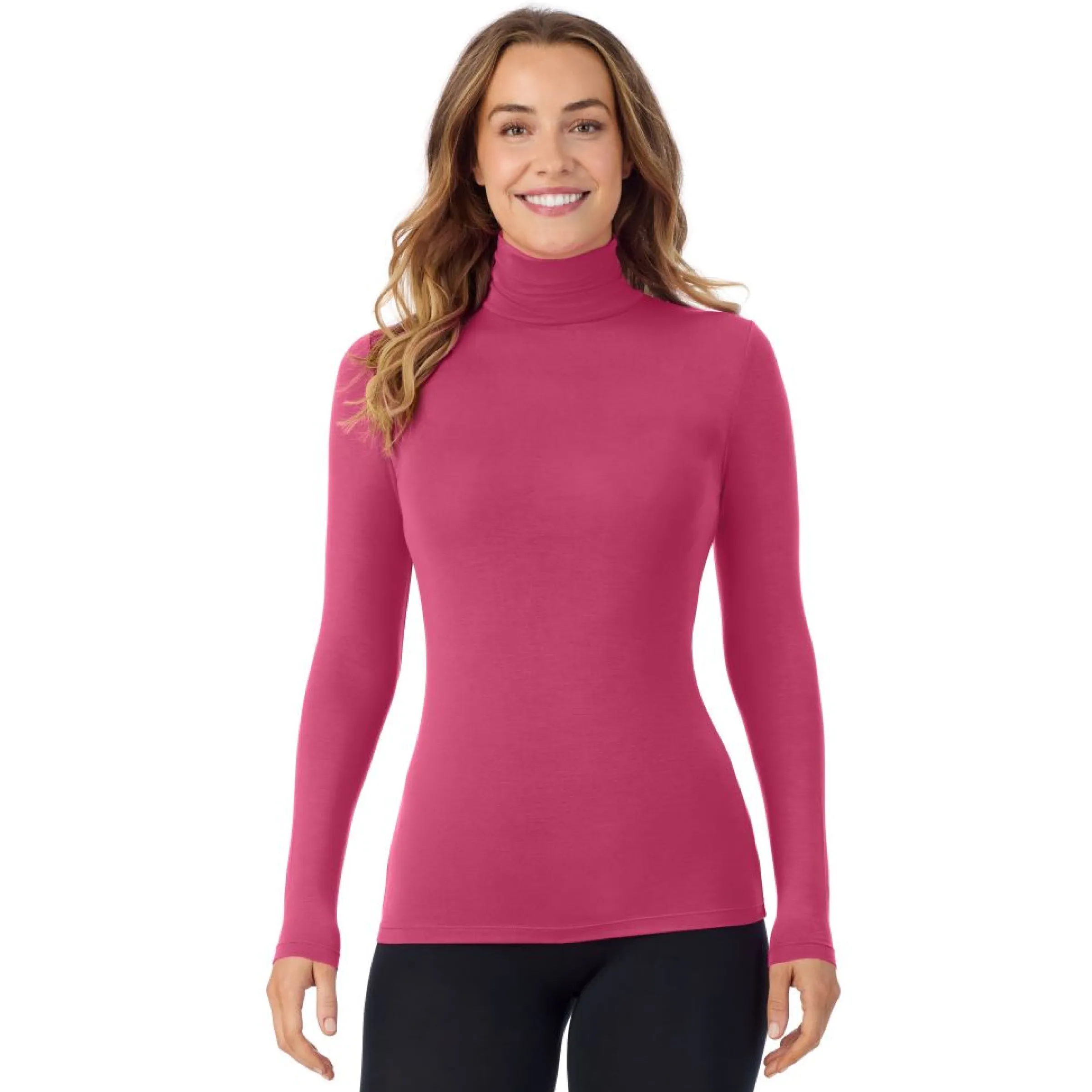 Outlet Softwear With Stretch Long Sleeve Turtleneck Women Long Sleeves
