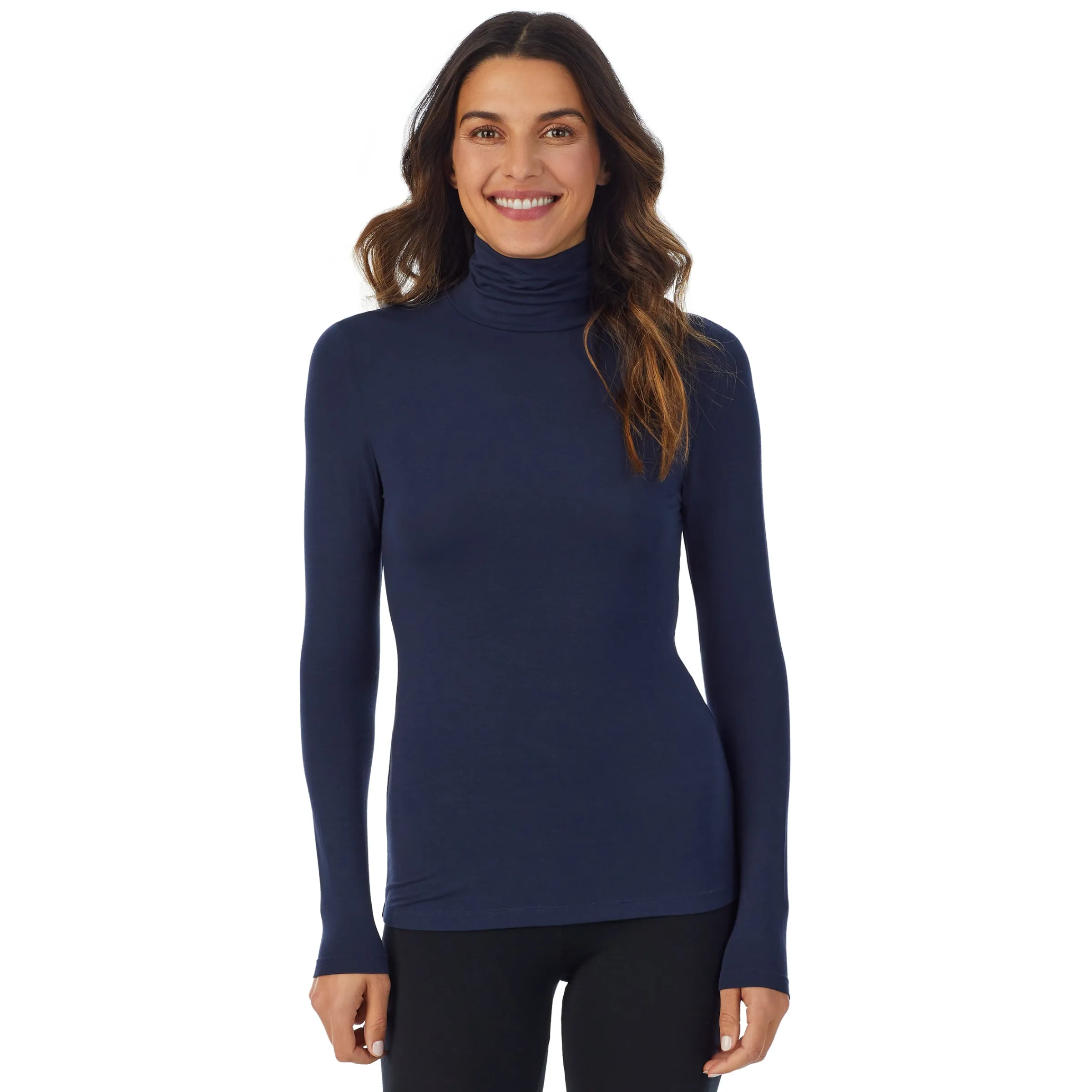 Outlet Softwear With Stretch Long Sleeve Turtleneck Women Long Sleeves
