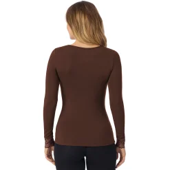 Discount Softwear With Stretch Long Sleeve V-Neck With Lace Women Long Sleeves