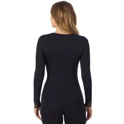 Discount Softwear With Stretch Long Sleeve V-Neck With Lace Women Long Sleeves