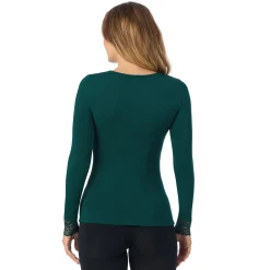 Discount Softwear With Stretch Long Sleeve V-Neck With Lace Women Long Sleeves