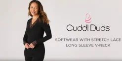 Discount Softwear With Stretch Long Sleeve V-Neck With Lace Women Long Sleeves