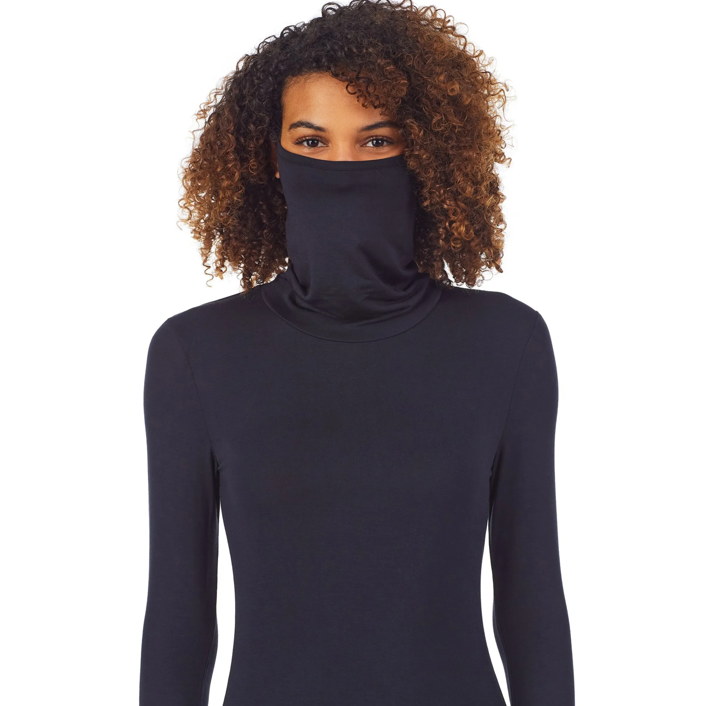 Outlet Softwear With Stretch Long Sleeve Convertible Cowl Women Long Sleeves