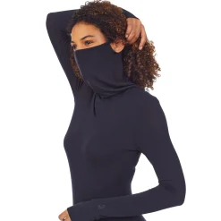 Outlet Softwear With Stretch Long Sleeve Convertible Cowl Women Long Sleeves