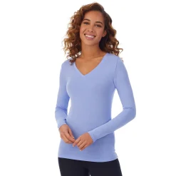 Outlet Softwear With Stretch Long Sleeve V-Neck PETITE Women Petite + Tall|Long Sleeves