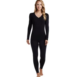 Outlet Softwear With Stretch Long Sleeve V-Neck PETITE Women Petite + Tall|Long Sleeves