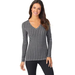 Outlet Softwear With Stretch Long Sleeve V-Neck PETITE Women Petite + Tall|Long Sleeves