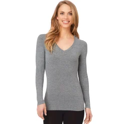 Outlet Softwear With Stretch Long Sleeve V-Neck PETITE Women Petite + Tall|Long Sleeves