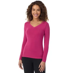 Hot Softwear With Stretch Long Sleeve V-Neck Women Long Sleeves