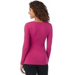 Hot Softwear With Stretch Long Sleeve V-Neck Women Long Sleeves