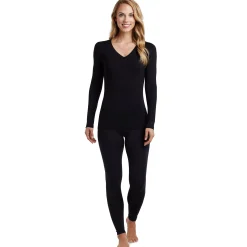 Hot Softwear With Stretch Long Sleeve V-Neck Women Long Sleeves
