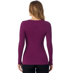 Hot Softwear With Stretch Long Sleeve V-Neck Women Long Sleeves