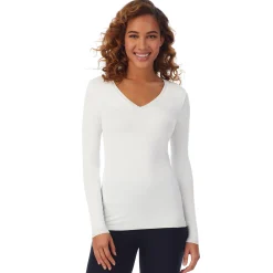 Hot Softwear With Stretch Long Sleeve V-Neck Women Long Sleeves