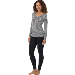 Hot Softwear With Stretch Long Sleeve V-Neck Women Long Sleeves