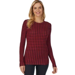 New Softwear With Stretch Long Sleeve Crew PETITE Women Petite + Tall|Long Sleeves
