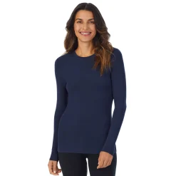 New Softwear With Stretch Long Sleeve Crew PETITE Women Petite + Tall|Long Sleeves