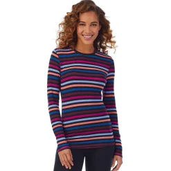 New Softwear With Stretch Long Sleeve Crew PETITE Women Petite + Tall|Long Sleeves