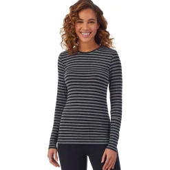 New Softwear With Stretch Long Sleeve Crew PETITE Women Petite + Tall|Long Sleeves