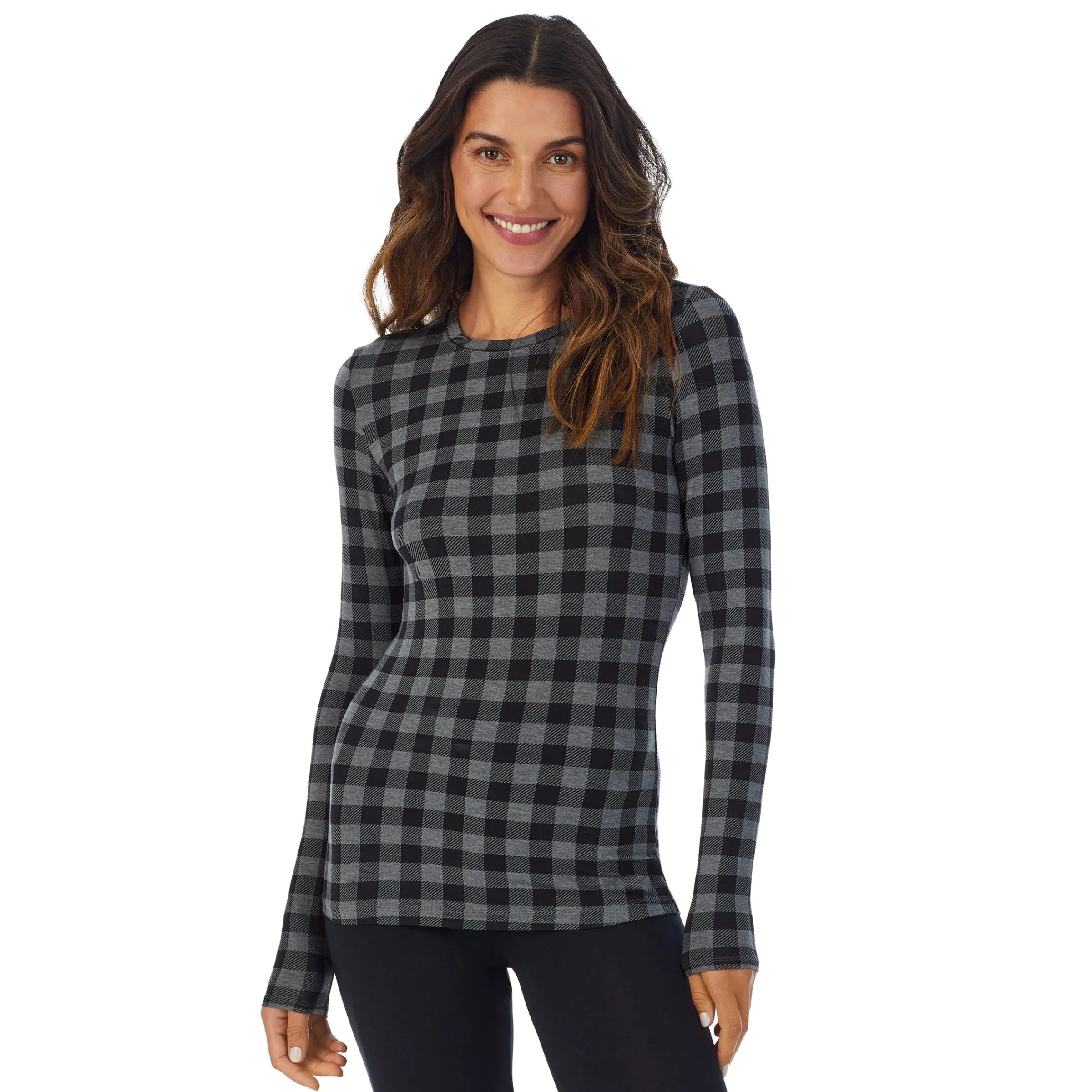 Clearance Softwear With Stretch Long Sleeve Crew TALL Women Petite + Tall|Long Sleeves