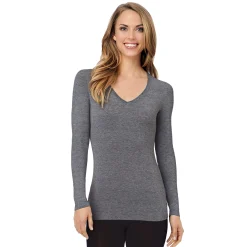 Outlet Softwear With Stretch Long Sleeve V-Neck TALL Women Petite + Tall|Long Sleeves