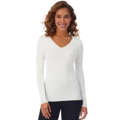 Outlet Softwear With Stretch Long Sleeve V-Neck TALL Women Petite + Tall|Long Sleeves