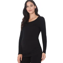 Outlet Softwear With Stretch Long Sleeve Maternity Ballet Neck Top Women Maternity|Long Sleeves