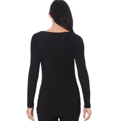 Outlet Softwear With Stretch Long Sleeve Maternity Ballet Neck Top Women Maternity|Long Sleeves