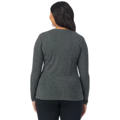 Best Softwear With Stretch Long Sleeve Crew PLUS Women Long Sleeves|Plus Size
