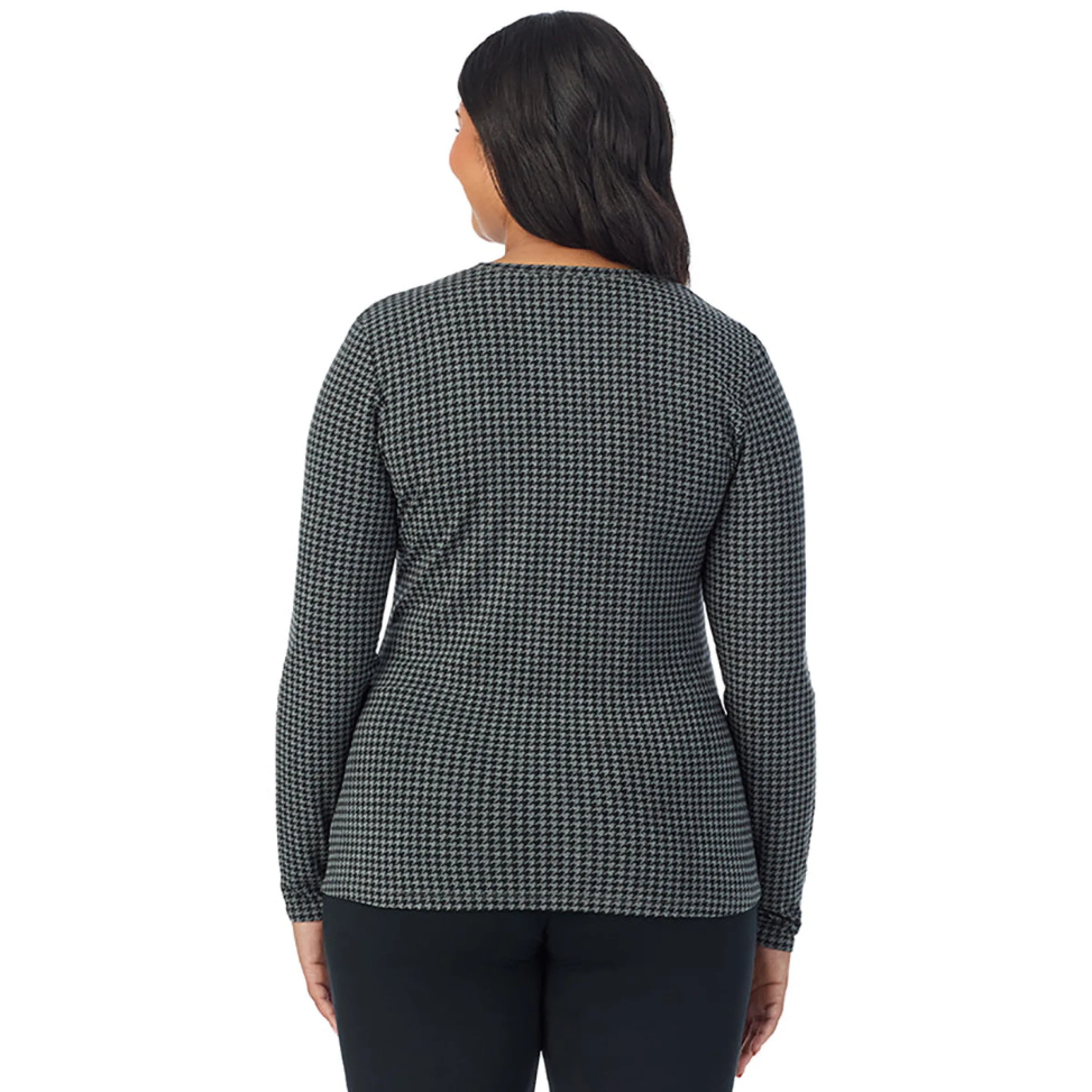 Best Softwear With Stretch Long Sleeve Crew PLUS Women Long Sleeves|Plus Size