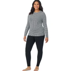 Best Softwear With Stretch Long Sleeve Crew PLUS Women Long Sleeves|Plus Size