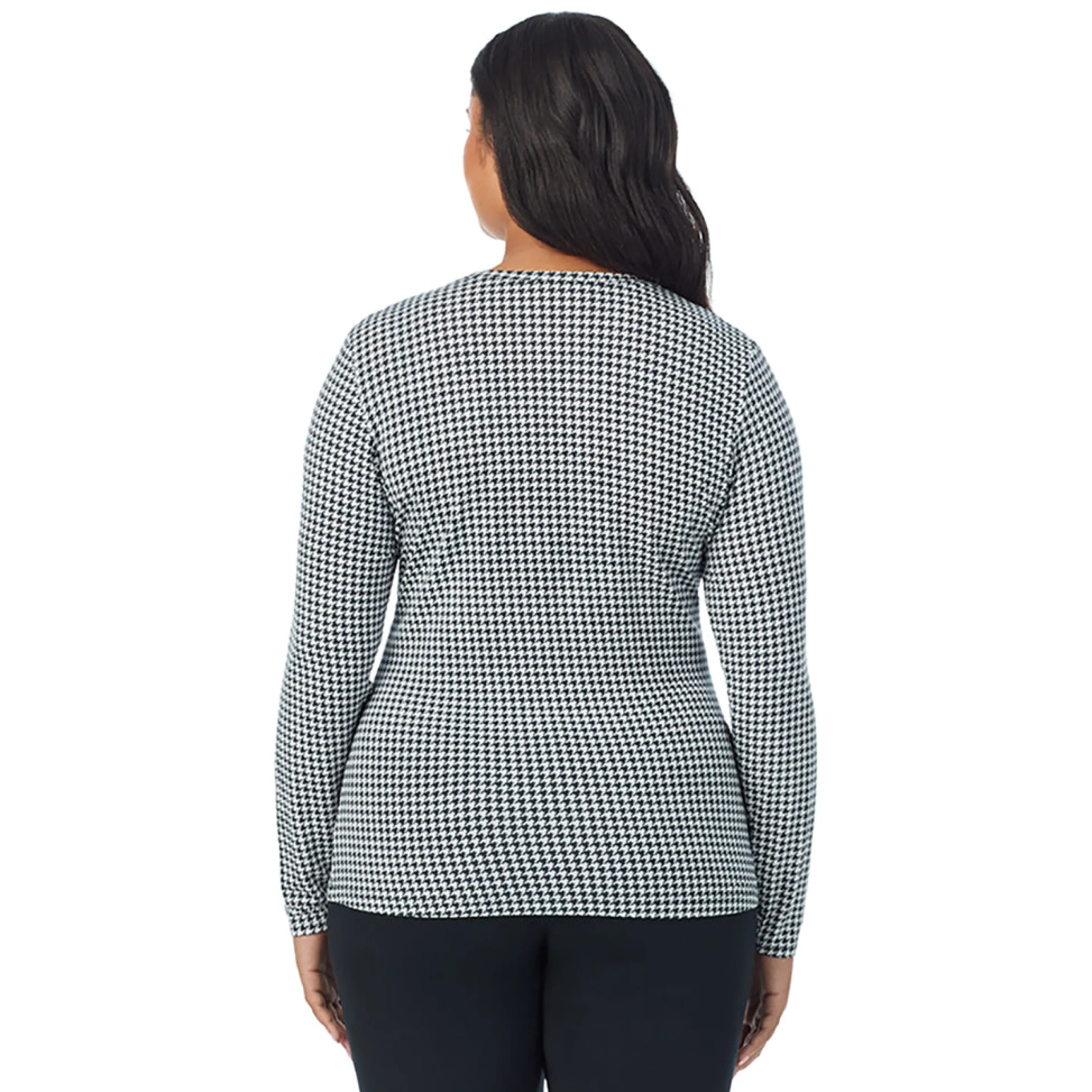 Best Softwear With Stretch Long Sleeve Crew PLUS Women Long Sleeves|Plus Size