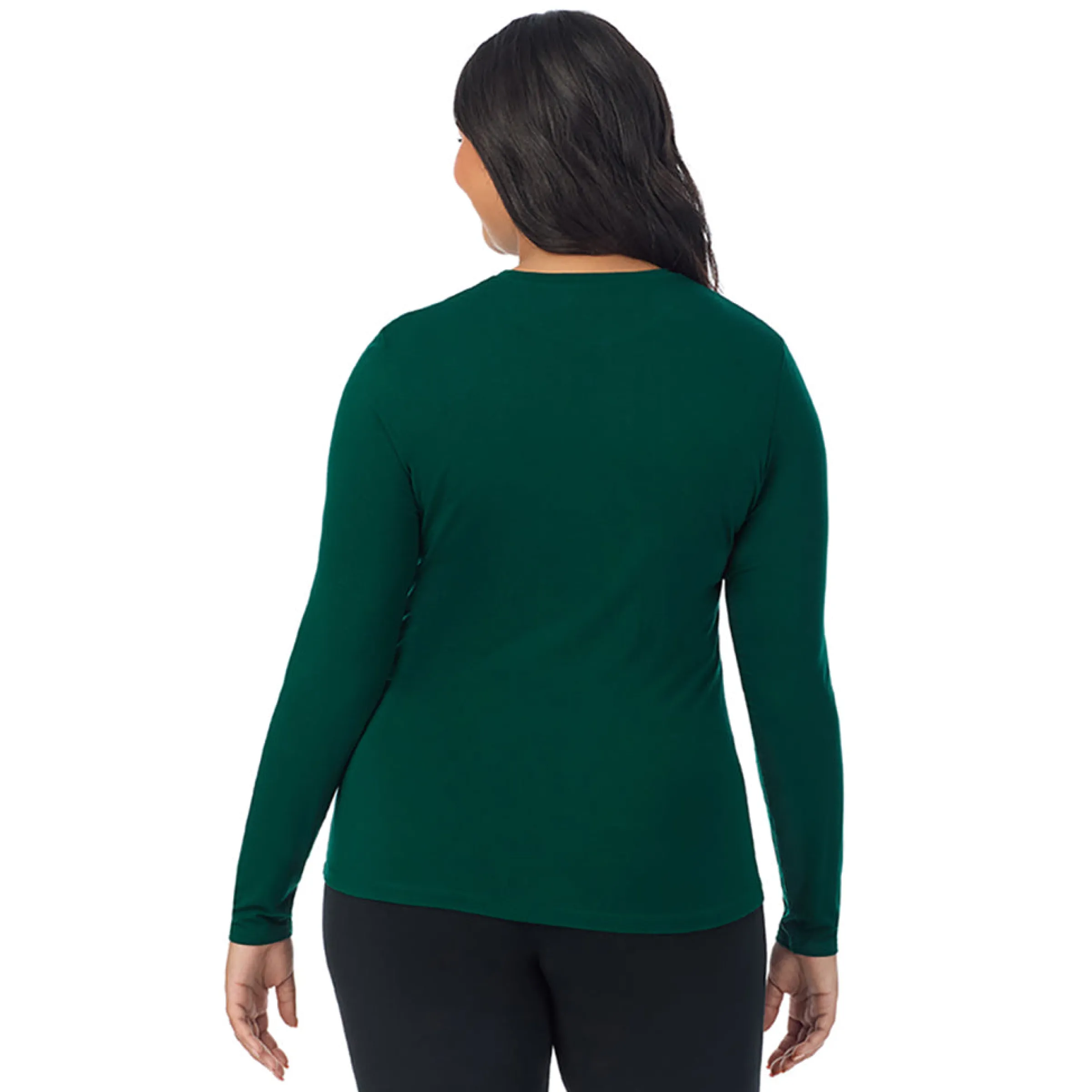 Best Softwear With Stretch Long Sleeve Crew PLUS Women Long Sleeves|Plus Size