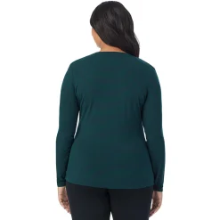 Best Softwear With Stretch Long Sleeve Crew PLUS Women Long Sleeves|Plus Size