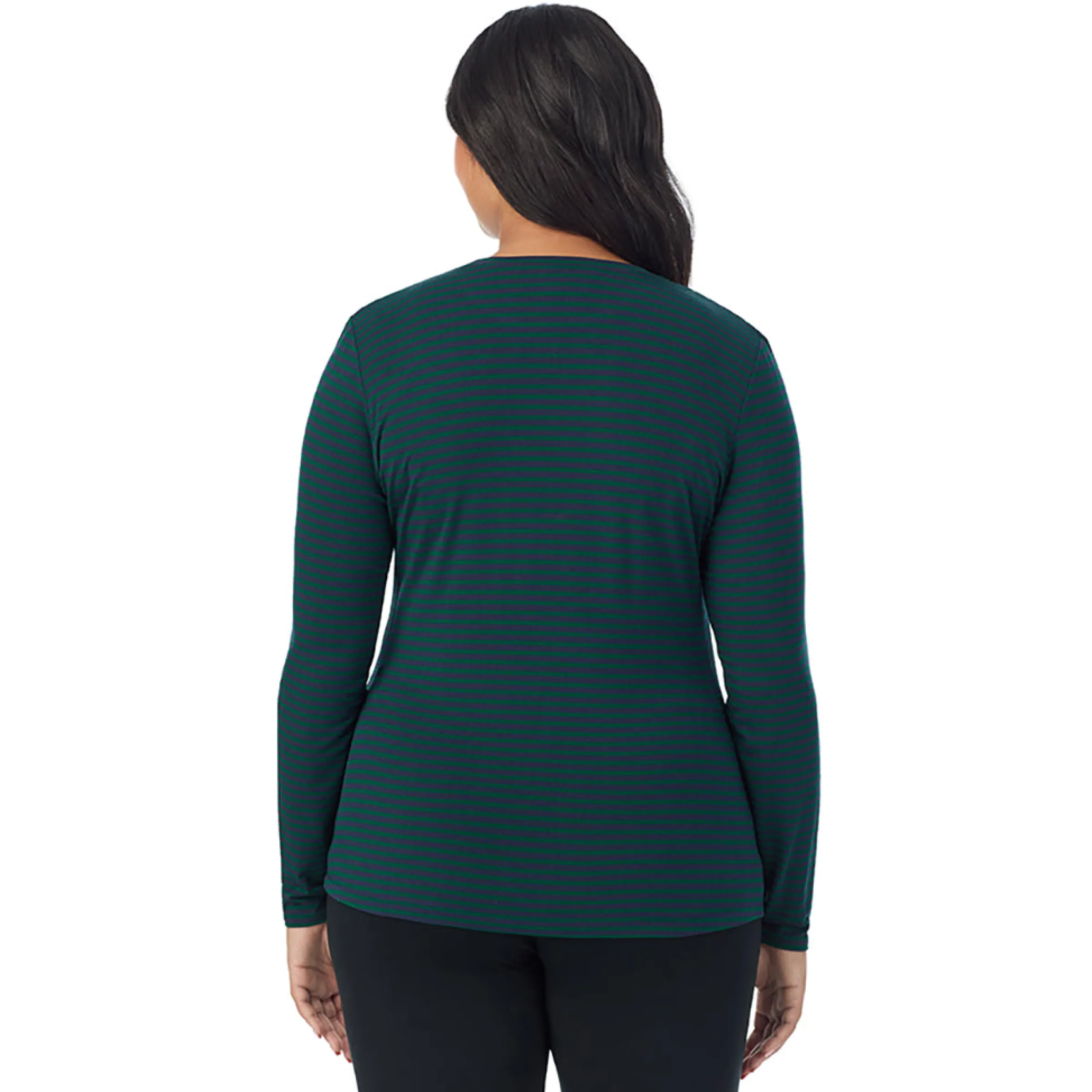 Best Softwear With Stretch Long Sleeve Crew PLUS Women Long Sleeves|Plus Size