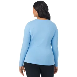Best Softwear With Stretch Long Sleeve Crew PLUS Women Long Sleeves|Plus Size
