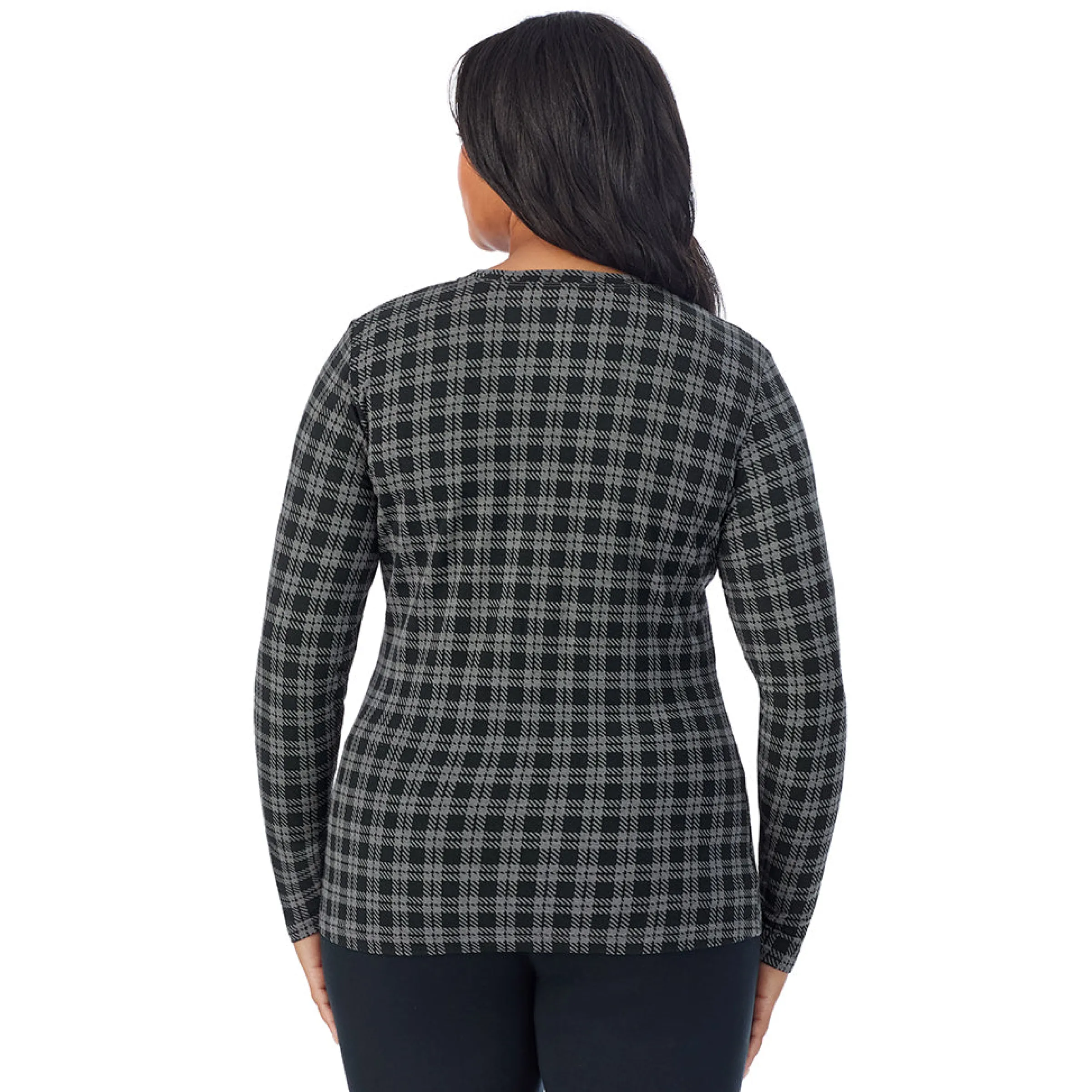 Best Softwear With Stretch Long Sleeve Crew PLUS Women Long Sleeves|Plus Size