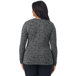 Best Softwear With Stretch Long Sleeve Crew PLUS Women Long Sleeves|Plus Size