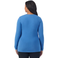 Best Softwear With Stretch Long Sleeve Crew PLUS Women Long Sleeves|Plus Size